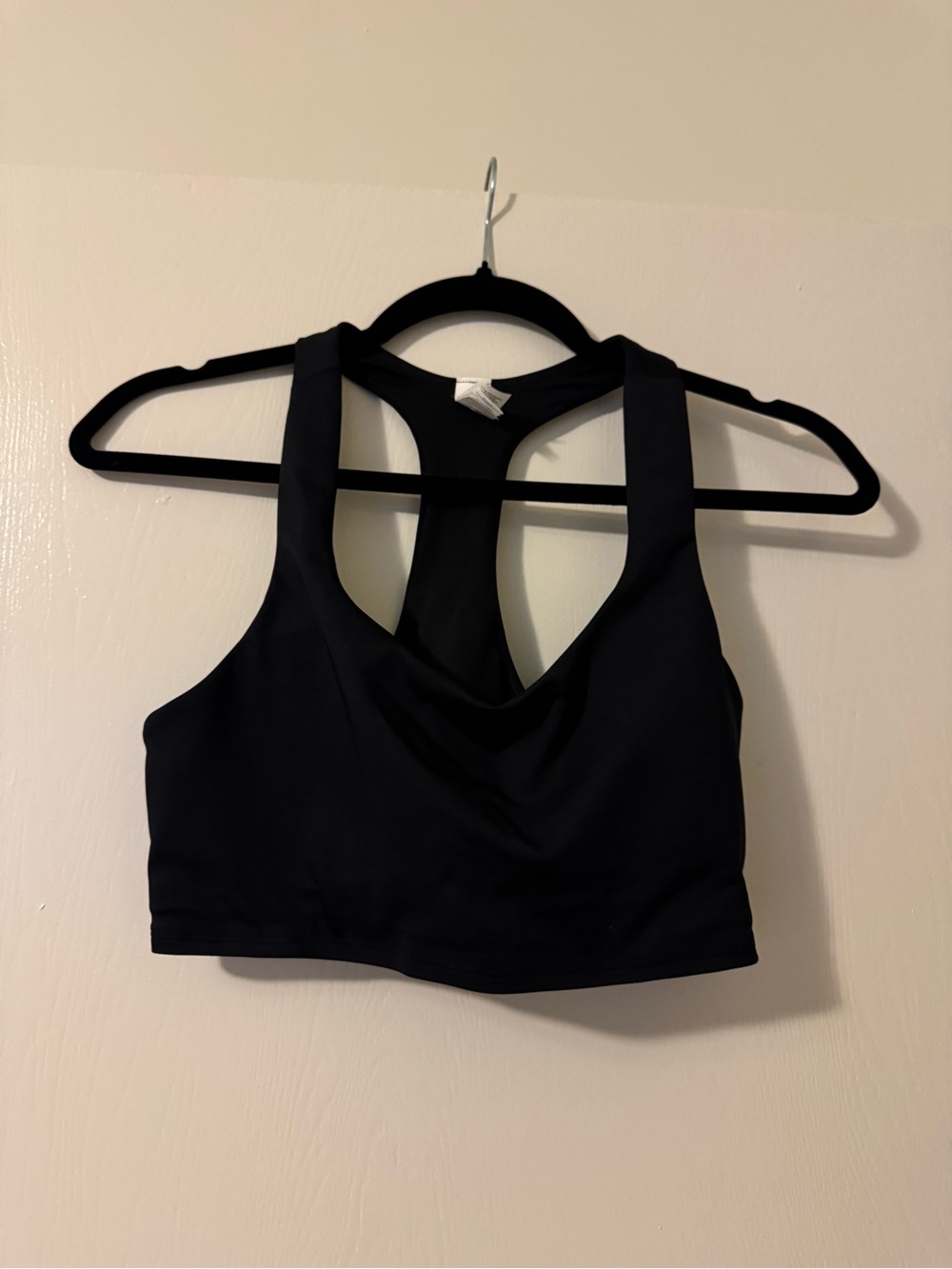 ALO Yoga Black Racerback Sports Bralette